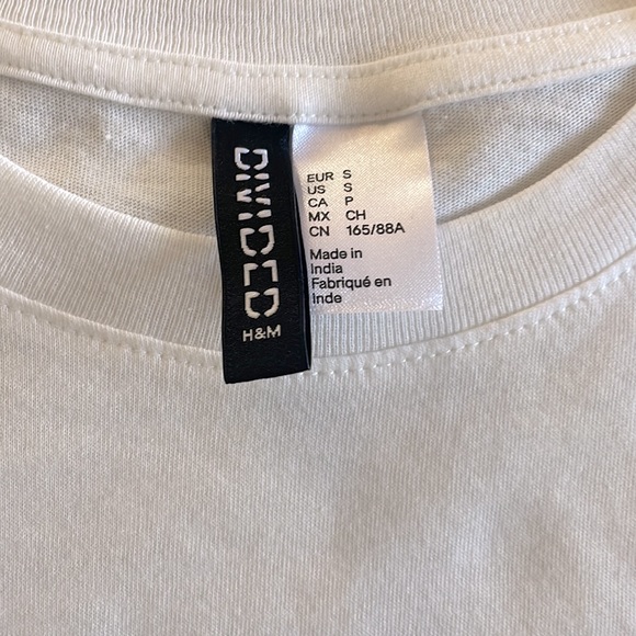 Honesty & Respect White T-Shirt | H&M - Picture 2 of 2